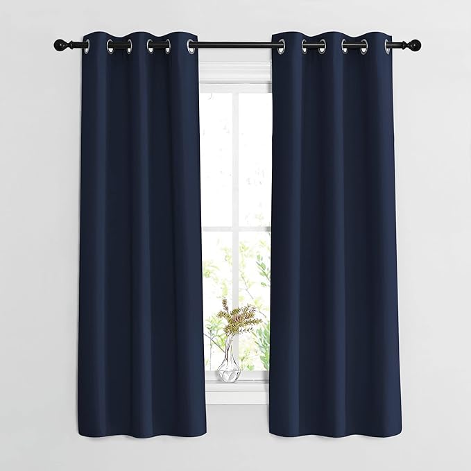 NICETOWN Navy Blue Blackout Curtains & Drapes by NICETOWN