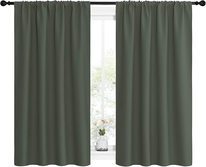 NICETOWN Bedroom Curtains Blackout Draperies - Image 2