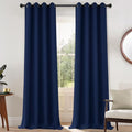 Yakamok Light Blocking Window Blackout Curtains Thermal Insulated Room by Yakamok