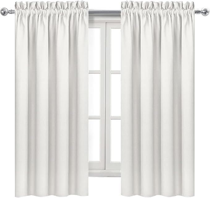 DWCN Blackout Curtains Thermal Insulated, Energy Saving & Noise Reducing - Image 9