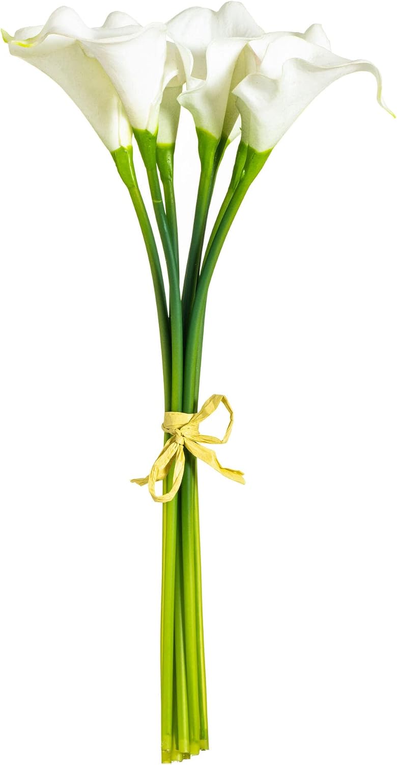 Vickerman 14'' Artificial Orange Calla Lily Bundle