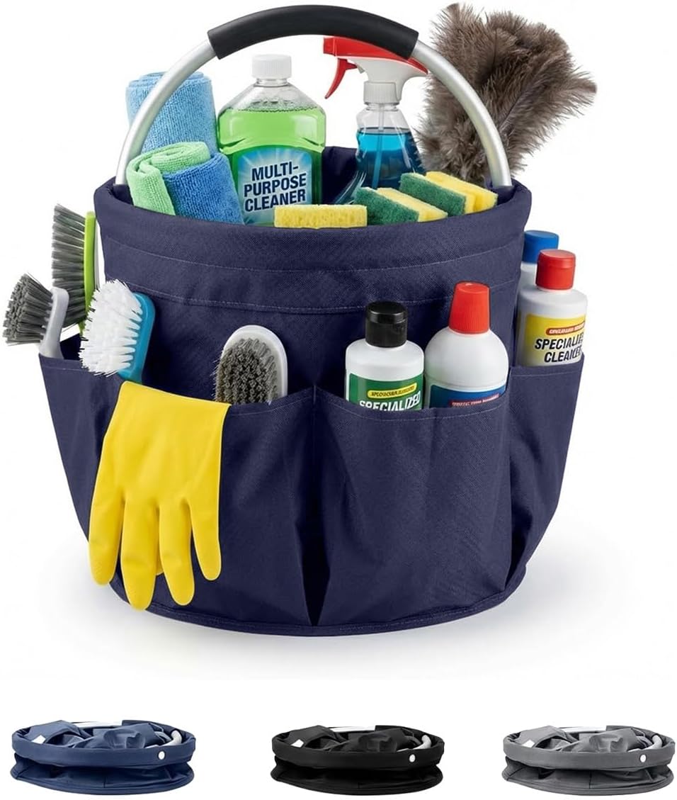 Cleaning Caddy For Cleaning Supplies Organizer Bucket
