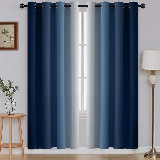 SimpleHome Ombre Room Darkening Curtains by SimpleHome