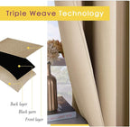 NICETOWN Room Darkening Curtain Panels - Image 5