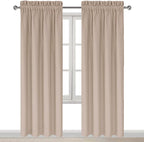 DWCN Blackout Curtains for Living Room Thermal Insulated, Energy Saving & Noise - Image 9