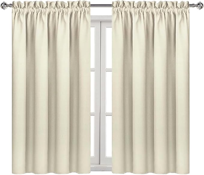 DWCN Blackout Curtains for Bedroom – Rod Pocket Thermal Insulated Noise - Image 9