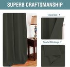 H.VERSAILTEX Blackout Patio Curtains 100 x 108 Inches - Image 3