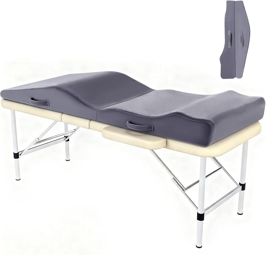 Lash Bed Topper 71"x28"x7" Ergonomic Foam Cushion