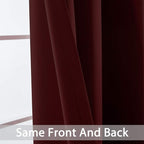Yakamok Window Treatment Blackout Thermal Insulated Room Darkening Solid - Image 5