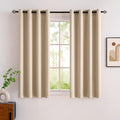 MIULEE Room Darkening Curtains Thermal Insulated Black Out Drapes Solid Window by MIULEE