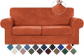 WEERRW Velvet Couch Covers for 2 Cushion Couch Sofa by WEERRW