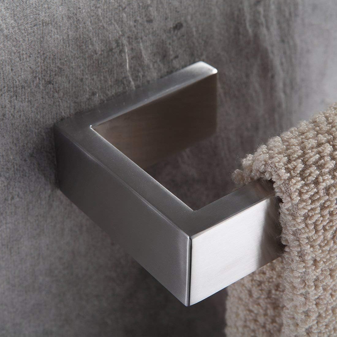 Fapully Four Piece Bathroom Accessories Set Stainless Steel Brushed Nickel