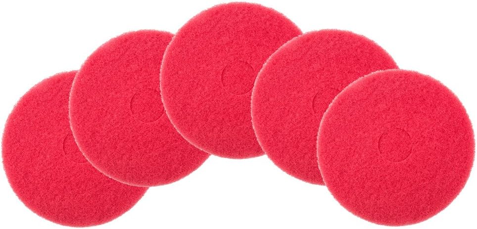 Mercer Industries 45020R - 20" Red Floor Maintenance Pads (5 pack)