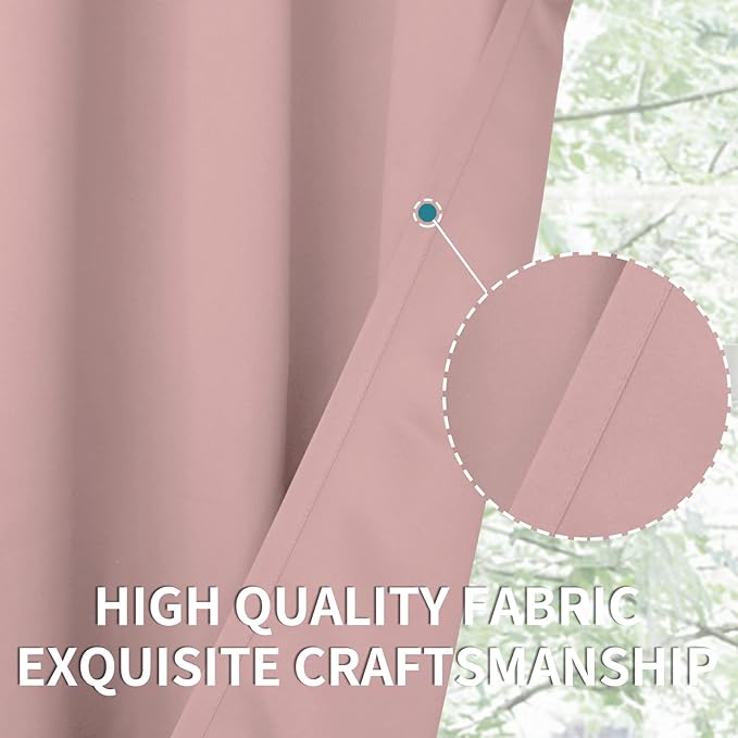 BGment Room Darkening Curtains 54 Inches Long - Image 7