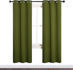 NICETOWN Bedroom Curtain Panels Blackout Draperies, Christmas Holiday Decor - Image 2