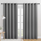 NICETOWN Bedroom Curtains Blackout Drapery Panels, Three Pass Microfiber by NICETOWN
