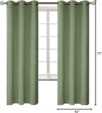 BGment Room Darkening Curtains 72 Inches Long - Image 8