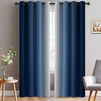 Yakamok 96 Inch Length Light Blocking Thermal Insulated Grommet Window Drapes by Yakamok