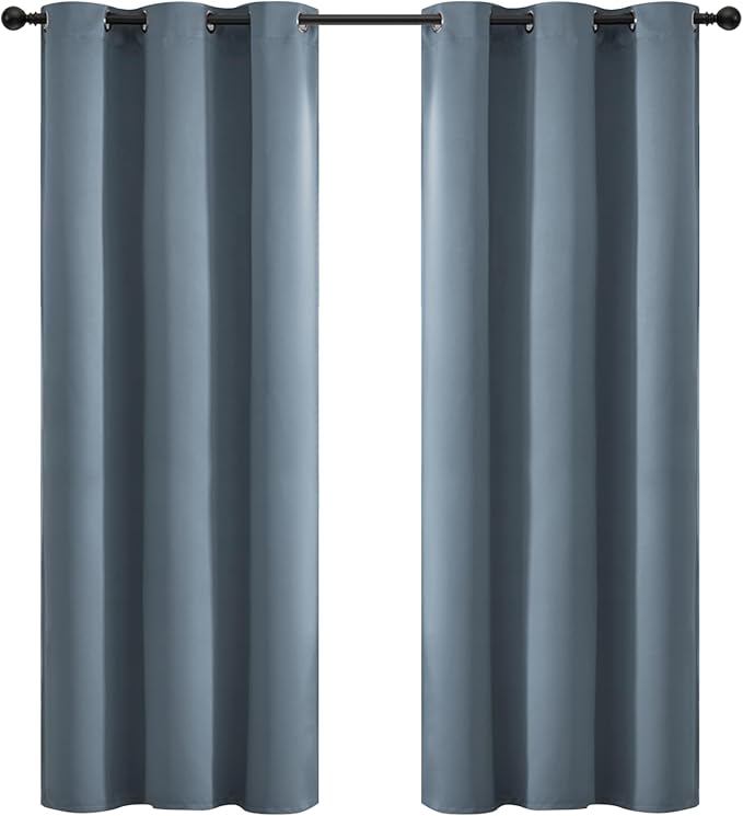 Yakamok 72 Inch Length Blackout Curtains by Yakamok