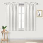 DWCN Blackout Curtains Thermal Insulated, Energy Saving & Noise Reducing by DWCN