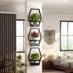 Wall Plant Holde Metal Hanging Planters Plant Stand Indoor Hanger