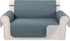 Reversible Loveseat Sofa Covers Couch Cover Furniture Protector by LuxshareHome