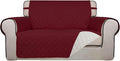 PureFit Reversible Quilted Sofa Cover, Water Resistant Slipcover Furniture by PureFit