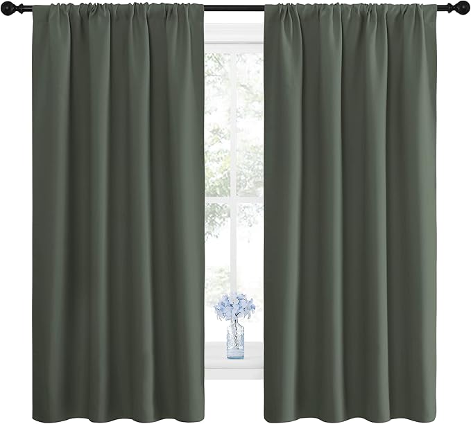 NICETOWN Bedroom Curtains Blackout Draperies - Image 2
