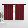 NICETOWN 36 inch Curtains for Small Windows, Thermal Insulated Privacy Short by NICETOWN