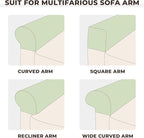 Couch Arm Covers 2 Pcs Sofa Armrest Covers Stretch Couch, Armrest Cover - Image 6