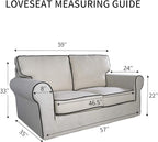 PureFit Super Stretch Sofa Slipcover – Spandex Non Slip Soft Couch Sofa Cover - Image 6