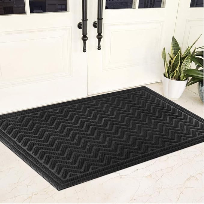 Mibao Front Door Mat, Dirt Trapper Welcome Mat - Image 7