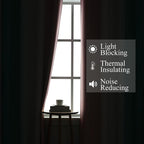 Estelar Textiler Pink and Teal Blackout Curtains - Image 3