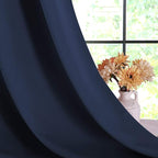 NICETOWN Blackout Draperies Curtains, 1 Pair, 42 x 60 Inch, All Season Thermal - Image 6