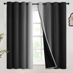 SimpleHome Ombre Room Darkening Curtains by SimpleHome