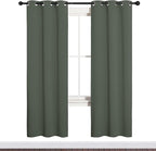 NICETOWN Thermal Insulated Curtains Blackout Draperies, Window Treatment Solid - Image 2