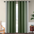 SimpleHome Ombre Room Darkening Curtains - Image 2