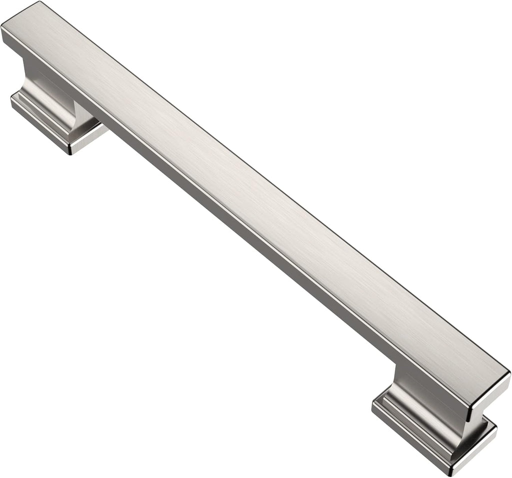 Alzassbg 5" Matte Black Cabinet Pulls and Handles 10 Pack, AL3061MB