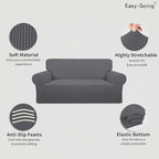 Easy-Going Stretch Oversized Loveseat Slipcover 1-Piece Sofa Cover Furniture - Image 3