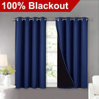 NICETOWN 100% Blackout Curtains - Image 2