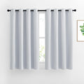 NICETOWN Greyish White Room Darkening Curtains by NICETOWN