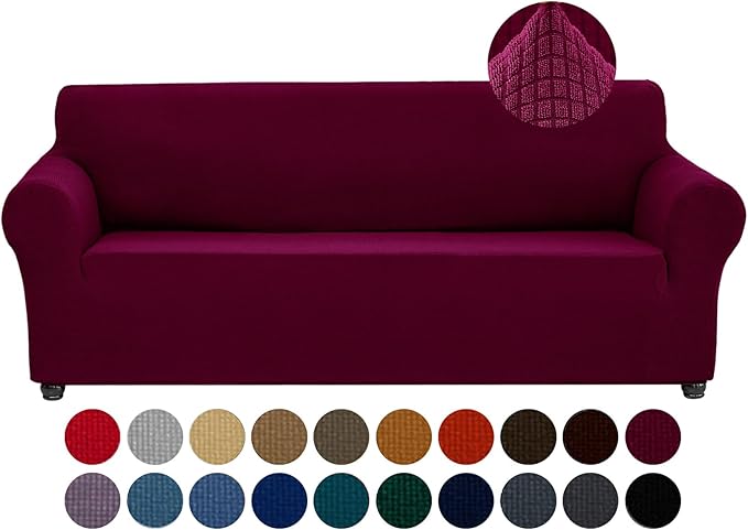 Joccun Christmas Stretch Couch Cover Slipcovers, 1-Piece Sofa Covers by Joccun