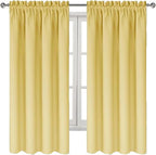 DWCN Blackout Curtains for Bedroom – Rod Pocket Thermal Insulated Noise - Image 9