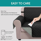U-NICE HOME Large Sofa Cover Reversible Couch Cover - Image 5