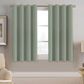 H.VERSAILTEX Blackout Curtain for Living Room Small Window Kitchen Blackout by HVERSAILTEX