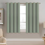 H.VERSAILTEX Blackout Curtain for Living Room Small Window Kitchen Blackout by HVERSAILTEX