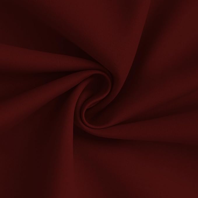 Yakamok 100% Blackout Curtain Panels 84 inches Cold and Light Blocking Drapes - Image 3