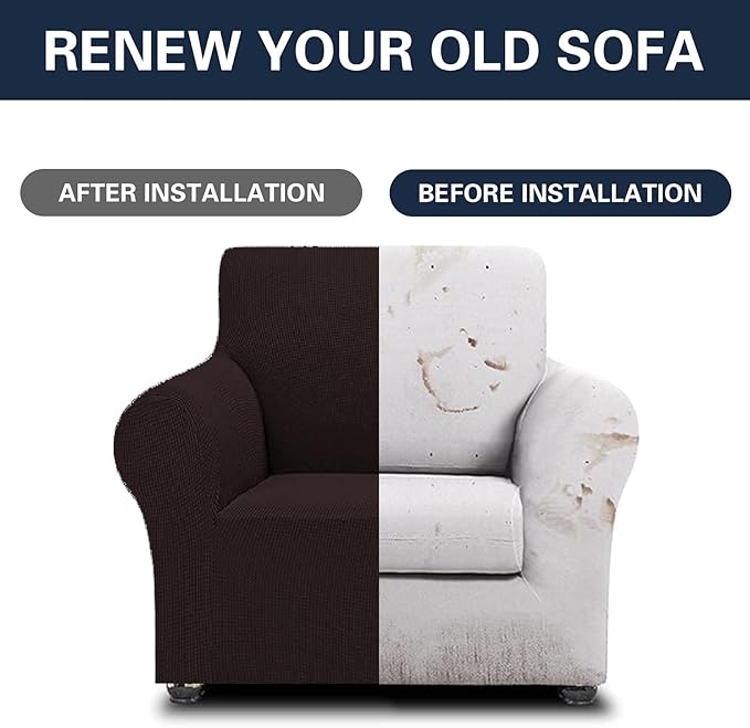 Cupuamon 2026 New Stretch Chair Sofa Slipcovers Couch Cover - Image 5
