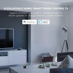 BroadLink RM4 Mini IR Universal Remote Control (2.4 GHz Wi-Fi Only), Smart Home Automation Wi-Fi Infrared Blaster for TV, AC, STB Audio, Works with Alexa, Google Home, IFTTT