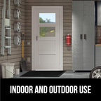 GORILLA GRIP 100% Waterproof All-Season WeatherMAX Doormat US Designed Natural - Image 9